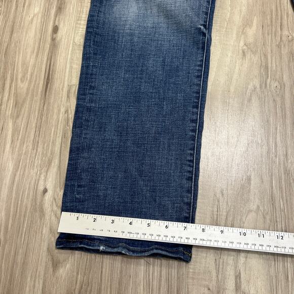 American Eagle Next Level Flex Slim Straight Leg Jeans Size W33 L32 - Picture 6 of 11